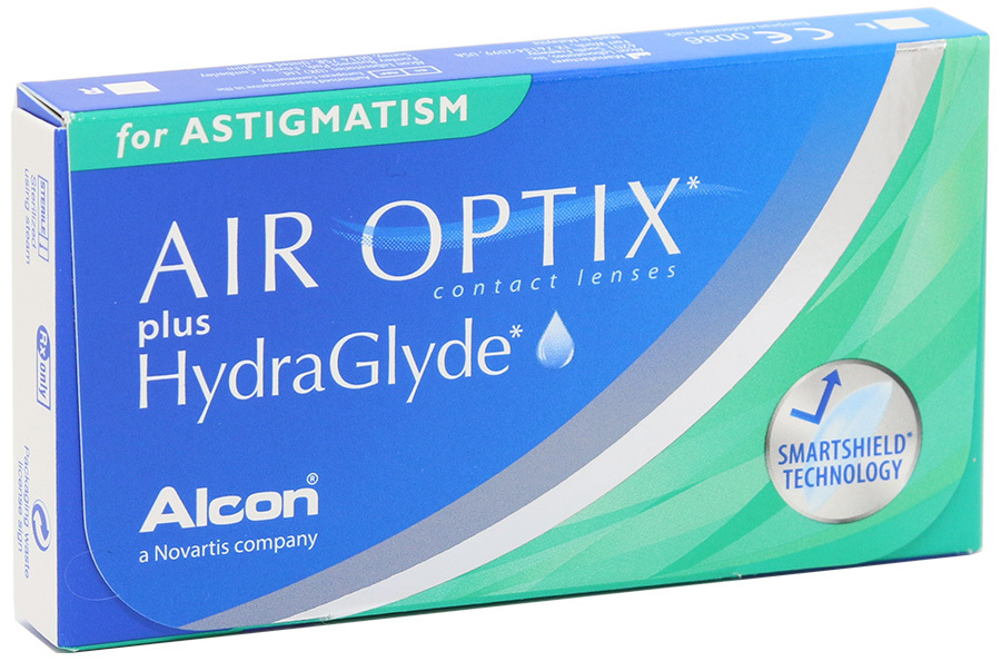 М'які контактні лінзи Контактні лінзи Air Optix plus HydraGlyde for Astigmatism Фото №1 - linza.ua